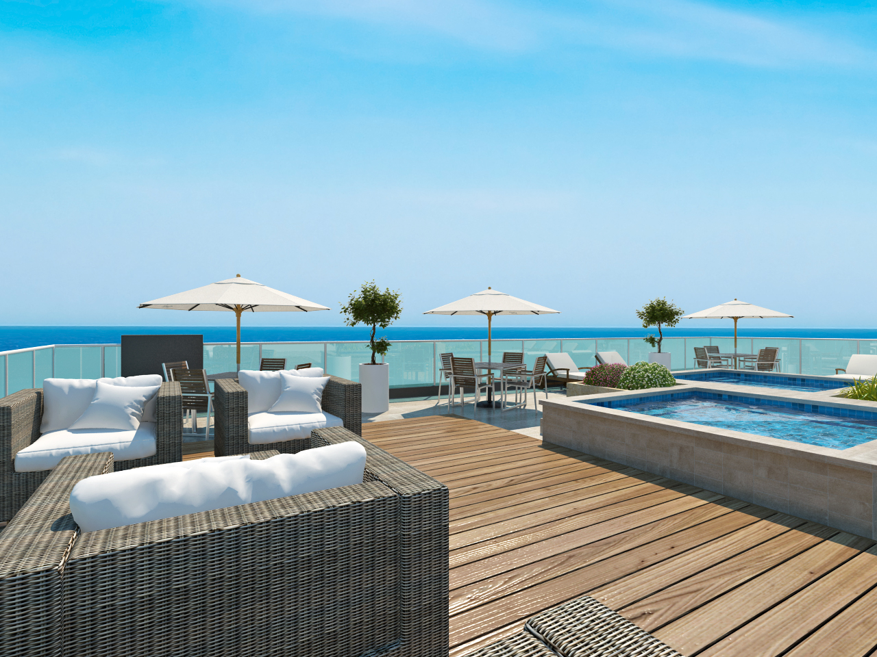 Bay View Apartments. En la playa de Chipipe Salinas GeoBienes