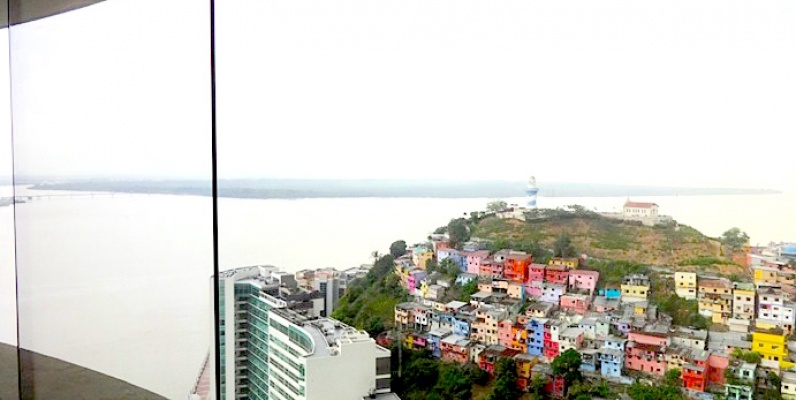GeoBienes - Alquiler de oficinas en Guayaquil edificio The Point - Plusvalia Guayaquil Casas de venta y alquiler Inmobiliaria Ecuador