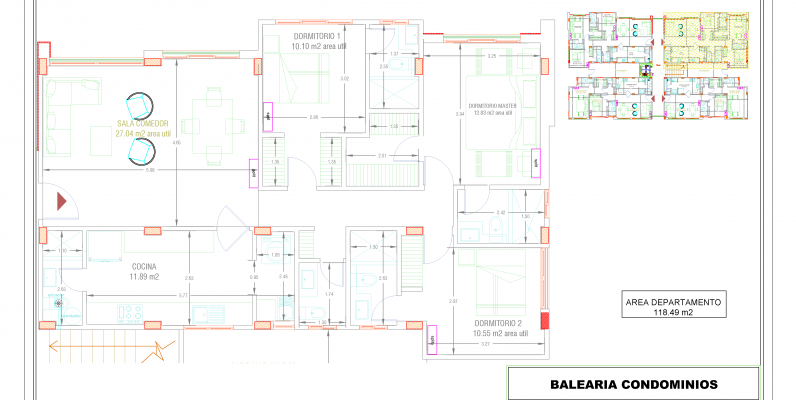 GeoBienes - Departamento en venta en segundo piso del condominio sector Samborondón - Plusvalia Guayaquil Casas de venta y alquiler Inmobiliaria Ecuador