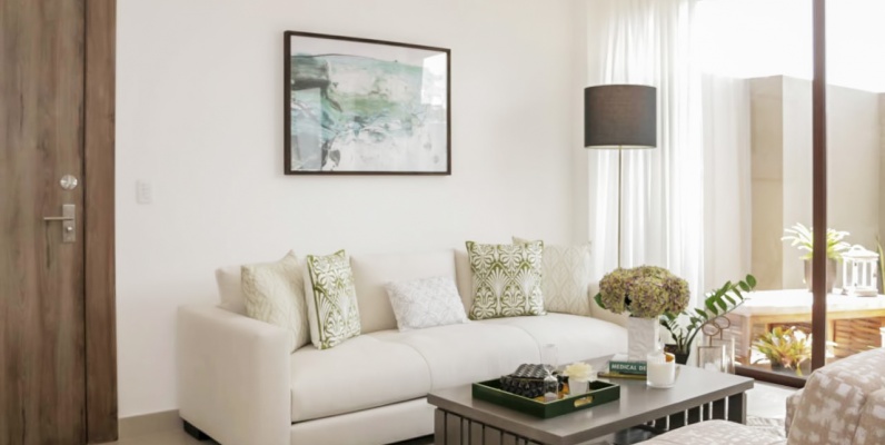 Balearia Condiminios: Departamento en venta sector Samborondón GeoBienes - Departamento en venta en segundo piso del condominio sector Samborondón - Plusvalia Guayaquil Casas de venta y alquiler Inmobiliaria Ecuador
