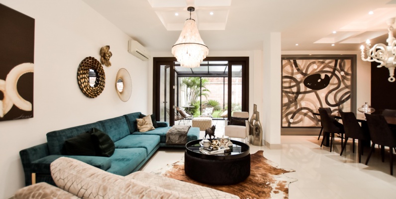 Casa amoblada en venta ubicada en Entre Lagos, Samborondón GeoBienes - Casa en venta Via Samborondon - Entre Lagos - Plusvalia Guayaquil Casas de venta y alquiler Inmobiliaria Ecuador