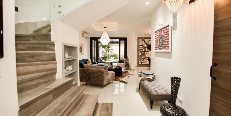 Casa amoblada en venta ubicada en Entre Lagos, Samborondón GeoBienes - Casa en venta Via Samborondon - Entre Lagos - Plusvalia Guayaquil Casas de venta y alquiler Inmobiliaria Ecuador