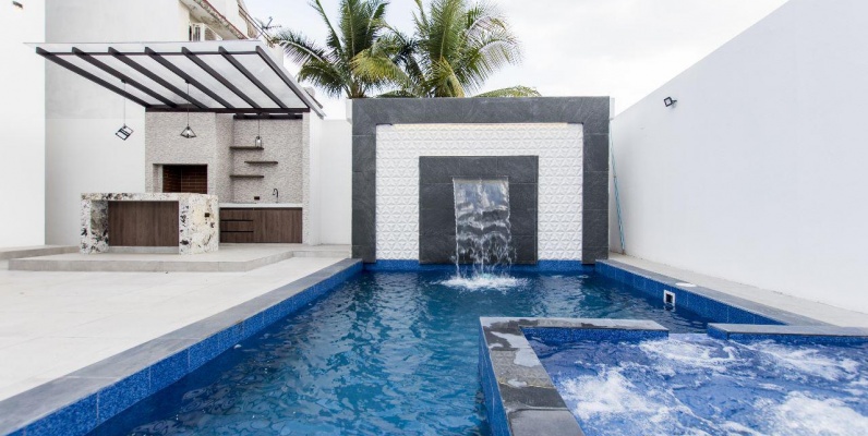 GeoBienes - Casa de 4 habitaciones de estreno en venta ubicada en Portón del Río - Plusvalia Guayaquil Casas de venta y alquiler Inmobiliaria Ecuador