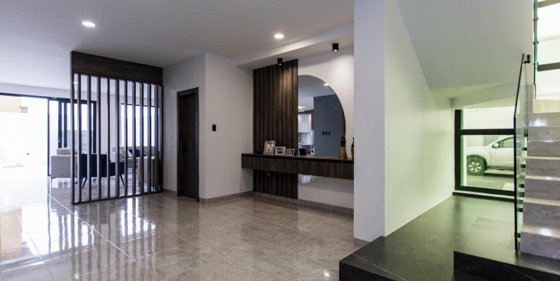 GeoBienes - Casa de estreno 4 habitaciones en venta ubicada en Urbanización Portón del Río - Plusvalia Guayaquil Casas de venta y alquiler Inmobiliaria Ecuador