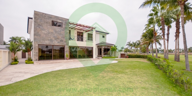 GeoBienes - Casa en venta en Mocolí Golf Club vía a Samborondón - Plusvalia Guayaquil Casas de venta y alquiler Inmobiliaria Ecuador