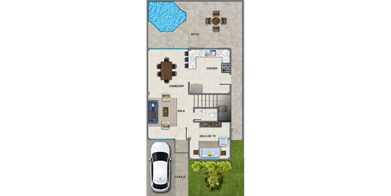 Ciudad del Valle Villa Danna GeoBienes - Ciudad del Valle Villa Danna - Plusvalia Guayaquil Casas de venta y alquiler Inmobiliaria Ecuador