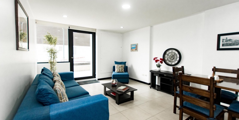 Departamento amoblado en alquiler - Ed. Torres Bellini II, Puerto Santa Ana GeoBienes - Departamento amoblado en alquiler - Ed. Torres Bellini II, Puerto Santa Ana - Plusvalia Guayaquil Casas de venta y alquiler Inmobiliaria Ecuador
