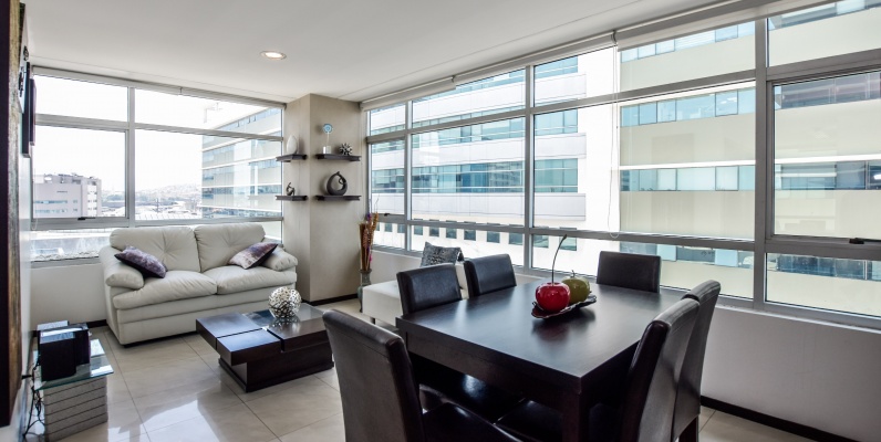 Departamento amoblado en alquiler - Edificio Elite Building GeoBienes - Departamento amoblado en alquiler - Edificio Elite Building - Plusvalia Guayaquil Casas de venta y alquiler Inmobiliaria Ecuador