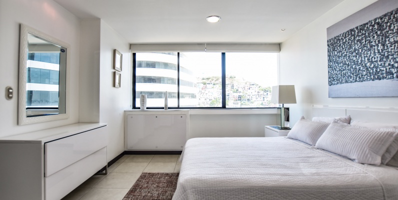 Departamento amoblado en alquiler, Bellini II - Puerto Santa Ana GeoBienes - Departamento amoblado en alquiler, Bellini II - Puerto Santa Ana - Plusvalia Guayaquil Casas de venta y alquiler Inmobiliaria Ecuador