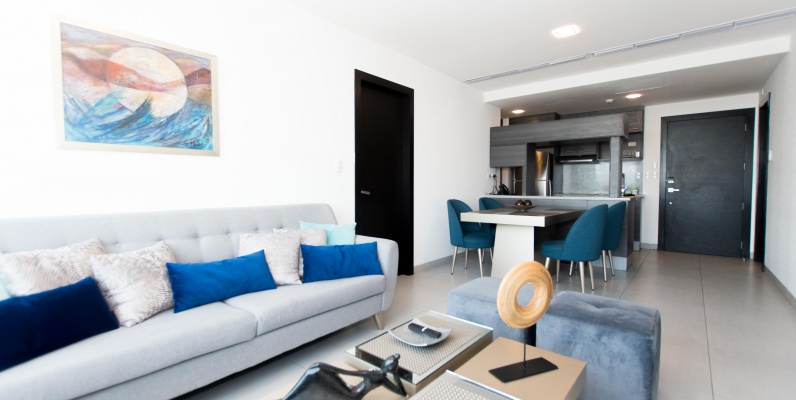 Departamento amoblado en Alquiler, Edificio Quo Luxury Apartments GeoBienes - Departamento amoblado en Alquiler, Edificio Quo Luxury Apartments - Plusvalia Guayaquil Casas de venta y alquiler Inmobiliaria Ecuador
