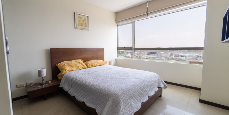 GeoBienes - Departamento amoblado en alquiler en Edificio Elite Building, Guayaquil - Plusvalia Guayaquil Casas de venta y alquiler Inmobiliaria Ecuador