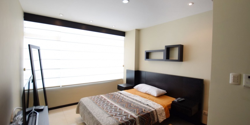 Departamento amoblado en alquiler en el Edificio Elite Building, Norte de Guayaquil GeoBienes - Departamento amoblado en alquiler en el Edificio Elite Building, Norte de Guayaquil - Plusvalia Guayaquil Casas de venta y alquiler Inmobiliaria Ecuador