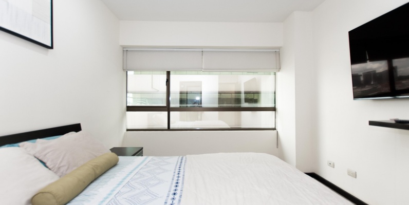 Departamento amoblado en alquiler en Torre del Sol, norte de Guayaquil GeoBienes - Departamento amoblado en alquiler en Torre del Sol, norte de Guayaquil - Plusvalia Guayaquil Casas de venta y alquiler Inmobiliaria Ecuador
