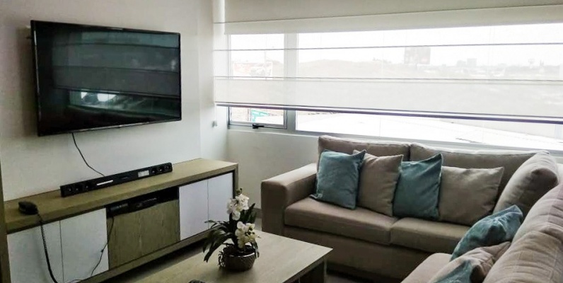Departamento amoblado en alquiler ubicado en el Edificio Quo GeoBienes - Departamento amoblado en alquiler ubicado en el Edificio Quo - Plusvalia Guayaquil Casas de venta y alquiler Inmobiliaria Ecuador