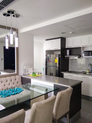 Departamento amoblado en alquiler ubicado en el Edificio Quo GeoBienes - Departamento amoblado en alquiler ubicado en el Edificio Quo - Plusvalia Guayaquil Casas de venta y alquiler Inmobiliaria Ecuador