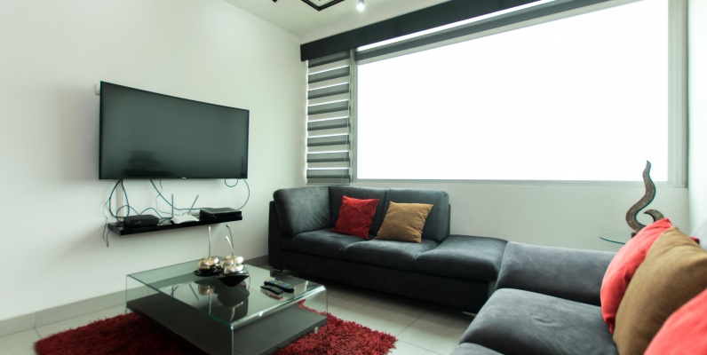 Departamento amoblado en alquiler ubicado en el Edificio Quo Luxury Apartments GeoBienes - Departamento amoblado en alquiler ubicado en el Edificio Quo Luxury Apartments - Plusvalia Guayaquil Casas de venta y alquiler Inmobiliaria Ecuador
