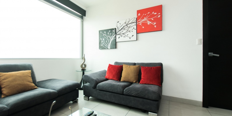 Departamento amoblado en alquiler ubicado en el Edificio Quo Luxury Apartments GeoBienes - Departamento amoblado en alquiler ubicado en el Edificio Quo Luxury Apartments - Plusvalia Guayaquil Casas de venta y alquiler Inmobiliaria Ecuador