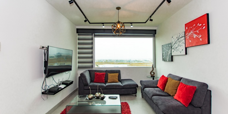 Departamento amoblado en alquiler ubicado en el Edificio Quo Luxury Apartments GeoBienes - Departamento amoblado en alquiler ubicado en el Edificio Quo Luxury Apartments - Plusvalia Guayaquil Casas de venta y alquiler Inmobiliaria Ecuador