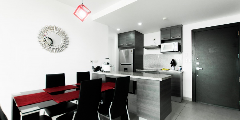Departamento amoblado en alquiler ubicado en el Edificio Quo Luxury Apartments GeoBienes - Departamento amoblado en alquiler ubicado en el Edificio Quo Luxury Apartments - Plusvalia Guayaquil Casas de venta y alquiler Inmobiliaria Ecuador