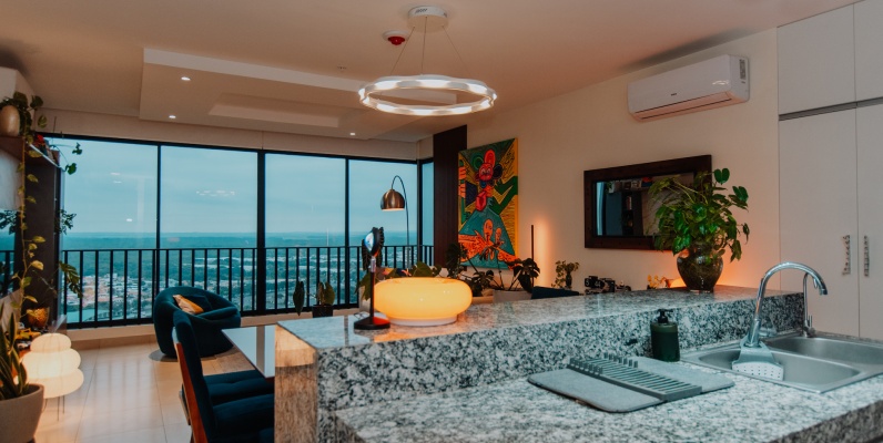 Departamento amoblado en venta Bosques de la Costa, vía a la costa, Guayaquil GeoBienes - Departamento en venta Bosques de la Costa, vía a la costa, Guayaquil - Plusvalia Guayaquil Casas de venta y alquiler Inmobiliaria Ecuador