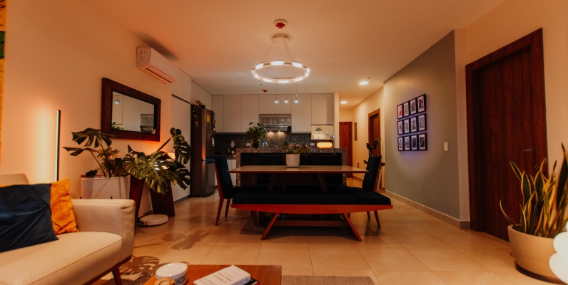 Departamento amoblado en venta Bosques de la Costa, vía a la costa, Guayaquil GeoBienes - Departamento en venta Bosques de la Costa, vía a la costa, Guayaquil - Plusvalia Guayaquil Casas de venta y alquiler Inmobiliaria Ecuador