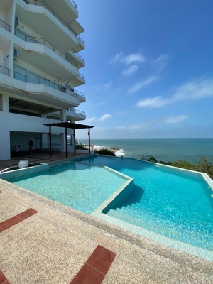 GeoBienes - Departamento amoblado con vista al mar en venta, Punta Mar, Playas - Plusvalia Guayaquil Casas de venta y alquiler Inmobiliaria Ecuador