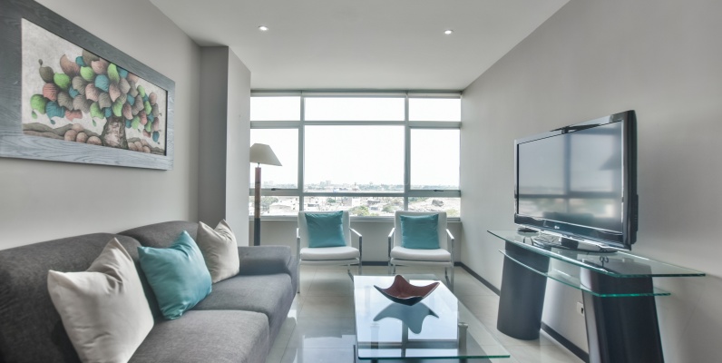 Departamento amoblado en venta ubicado en el Edificio Elite Building GeoBienes - Departamento amoblado en venta ubicado en el Edificio Elite Building - Plusvalia Guayaquil Casas de venta y alquiler Inmobiliaria Ecuador