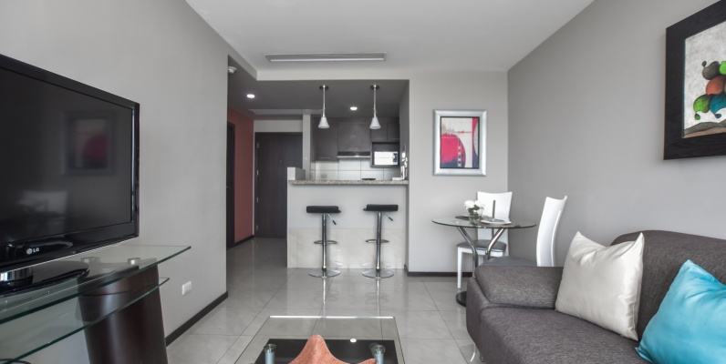 Departamento amoblado en venta ubicado en el Edificio Elite Building GeoBienes - Departamento amoblado en venta ubicado en el Edificio Elite Building - Plusvalia Guayaquil Casas de venta y alquiler Inmobiliaria Ecuador