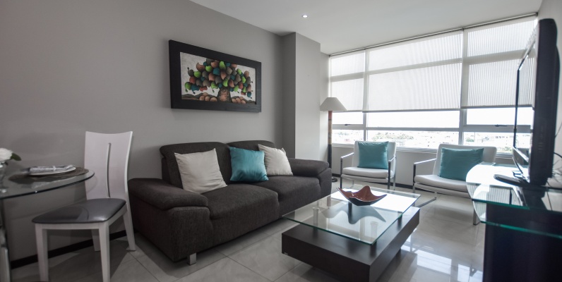 Departamento amoblado en venta ubicado en el Edificio Elite Building GeoBienes - Departamento amoblado en venta ubicado en el Edificio Elite Building - Plusvalia Guayaquil Casas de venta y alquiler Inmobiliaria Ecuador