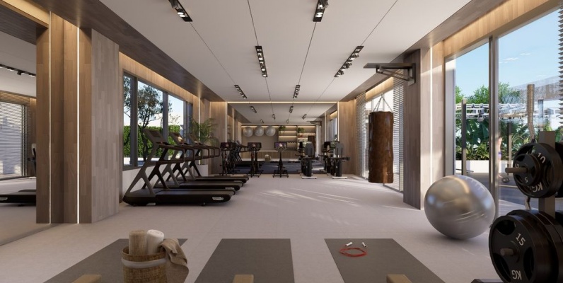 GeoBienes - Departamento de 2 dormitorios, Midtwon 200, Samborondón - Plusvalia Guayaquil Casas de venta y alquiler Inmobiliaria Ecuador