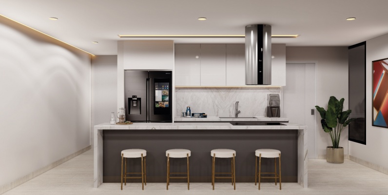 Departamento de 3 dormitorios con 158 m2 en Punta Surf GeoBienes - Departamento de 3 dormitorios con 158 m2 en Punta Surf - Plusvalia Guayaquil Casas de venta y alquiler Inmobiliaria Ecuador