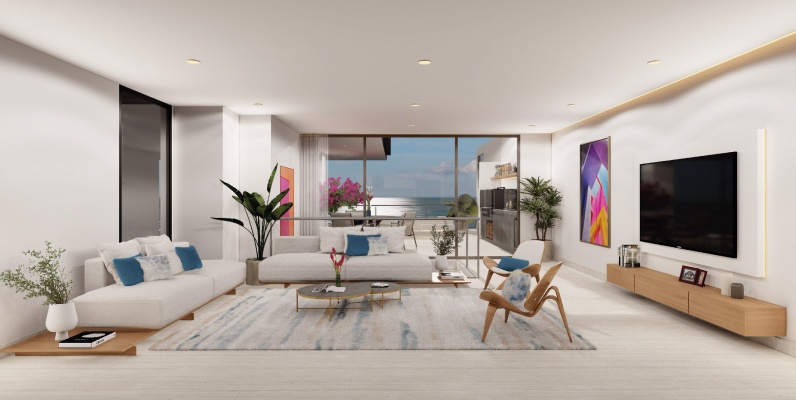 Departamento de 3 dormitorios con 158 m2 en Punta Surf GeoBienes - Departamento de 3 dormitorios con 158 m2 en Punta Surf - Plusvalia Guayaquil Casas de venta y alquiler Inmobiliaria Ecuador