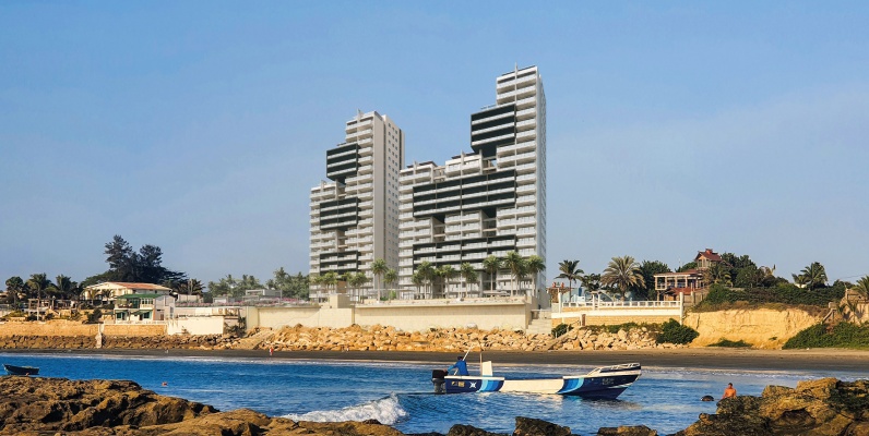 Departamento de 3 dormitorios Punta Surf GeoBienes - Departamento de 3 dormitorios Punta Surf - Plusvalia Guayaquil Casas de venta y alquiler Inmobiliaria Ecuador