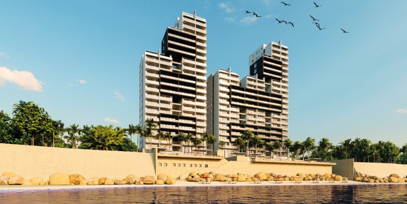 GeoBienes - Departamento de 3 dormitorios Punta Surf - Plusvalia Guayaquil Casas de venta y alquiler Inmobiliaria Ecuador
