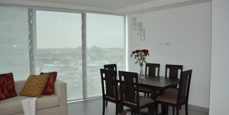 GeoBienes - Departamento en alquiler Edificio Quo norte Guayaquil - Plusvalia Guayaquil Casas de venta y alquiler Inmobiliaria Ecuador