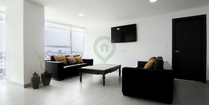 GeoBienes - Departamento en alquiler en Edificio QUO norte de Guayaquil - Plusvalia Guayaquil Casas de venta y alquiler Inmobiliaria Ecuador