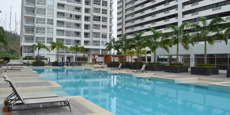 Departamento en alquiler en edificio Spazio sector Puerto Santa Ana GeoBienes - Departamento en alquiler en edificio Spazio sector Puerto Santa Ana - Plusvalia Guayaquil Casas de venta y alquiler Inmobiliaria Ecuador