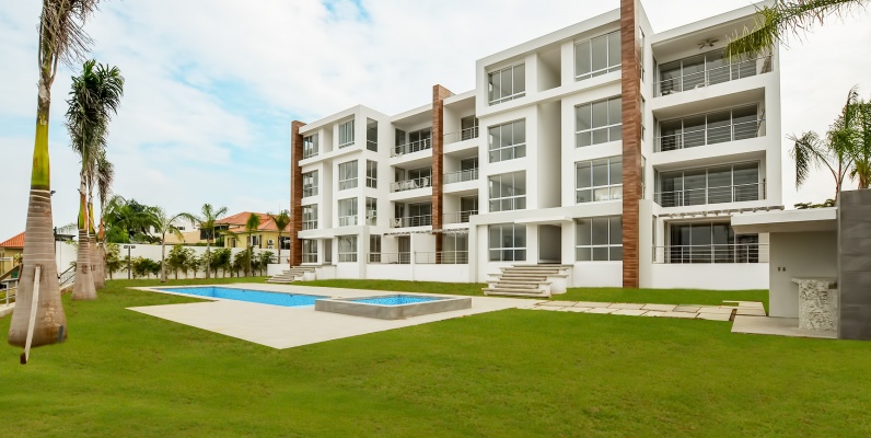 GeoBienes - Departamento en segundo piso en venta sector Samborondón - Plusvalia Guayaquil Casas de venta y alquiler Inmobiliaria Ecuador