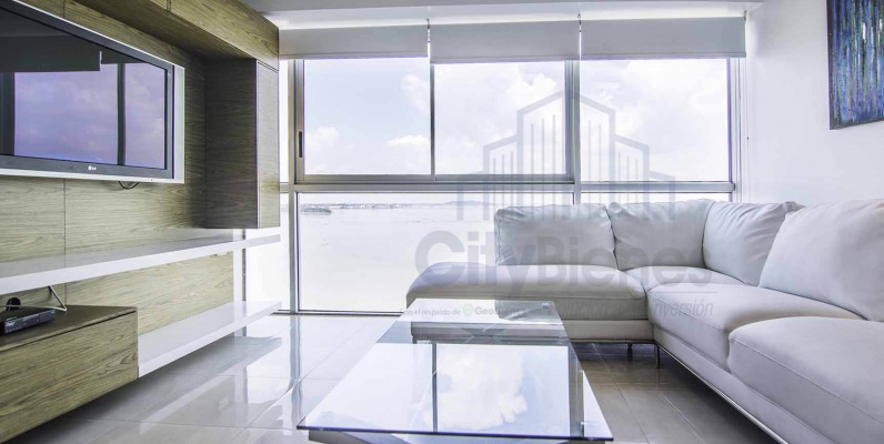 GeoBienes - Departamento en Venta Edificio Riverfront II, Puerto Santa Ana - Plusvalia Guayaquil Casas de venta y alquiler Inmobiliaria Ecuador