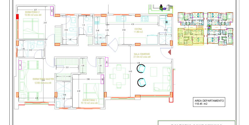 Departamento en venta en Balearia Condominios sector Samborondon GeoBienes - Departamento de 3 dormitorios en venta sector Samborondón - Plusvalia Guayaquil Casas de venta y alquiler Inmobiliaria Ecuador