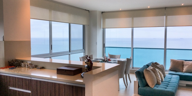 GeoBienes - Departamento en venta frente al mar en Bay Point San Lorenzo Salinas - Plusvalia Guayaquil Casas de venta y alquiler Inmobiliaria Ecuador