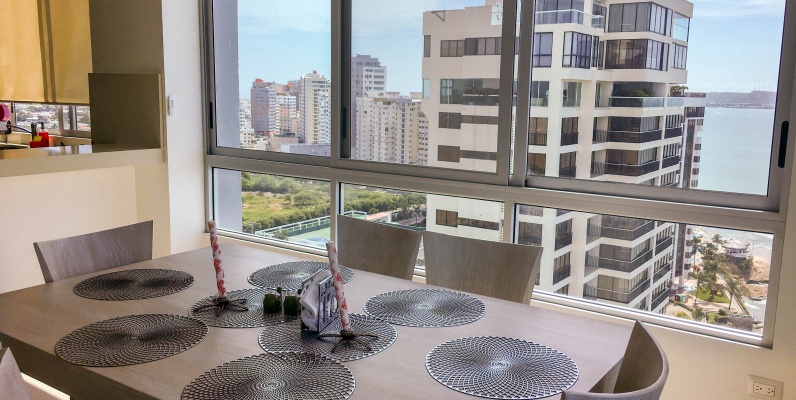 Departamento en venta frente al mar en Bay Point San Lorenzo Salinas GeoBienes - Departamento en venta frente al mar en Bay Point San Lorenzo Salinas - Plusvalia Guayaquil Casas de venta y alquiler Inmobiliaria Ecuador