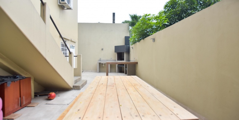 GeoBienes - Departamento PB con patio en venta ubicado en Santa Cecilia, Los ceibos - Plusvalia Guayaquil Casas de venta y alquiler Inmobiliaria Ecuador