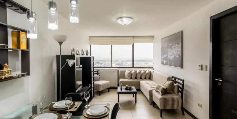 Departamento full amoblado en alquiler - Bellini IV GeoBienes - Departamento full amoblado en alquiler - Bellini IV - Plusvalia Guayaquil Casas de venta y alquiler Inmobiliaria Ecuador