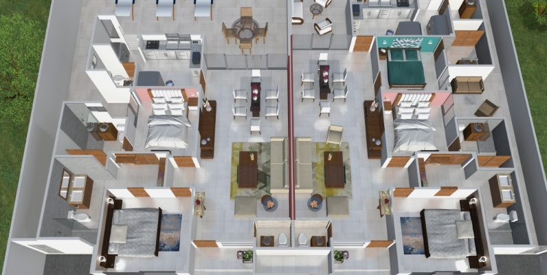 Departamento planta baja en venta sector Vía a la Costa GeoBienes - Departamento planta baja en venta sector Ceibos Santa Cecilia Vía a la Costa Guayaquil - Plusvalia Guayaquil Casas de venta y alquiler Inmobiliaria Ecuador