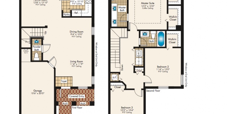 GeoBienes - Eden Model Townhouse home in Aquabella - Plusvalia Guayaquil Casas de venta y alquiler Inmobiliaria Ecuador