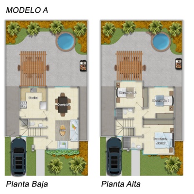 GeoBienes - Casa en venta en Costa Real Guayaquil Modelo A con 3 dormitorios - Plusvalia Guayaquil Casas de venta y alquiler Inmobiliaria Ecuador