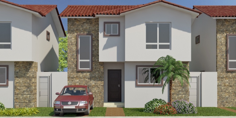 GeoBienes - Modelo C casa en venta con 3 dormitorios en Costa Real - Plusvalia Guayaquil Casas de venta y alquiler Inmobiliaria Ecuador