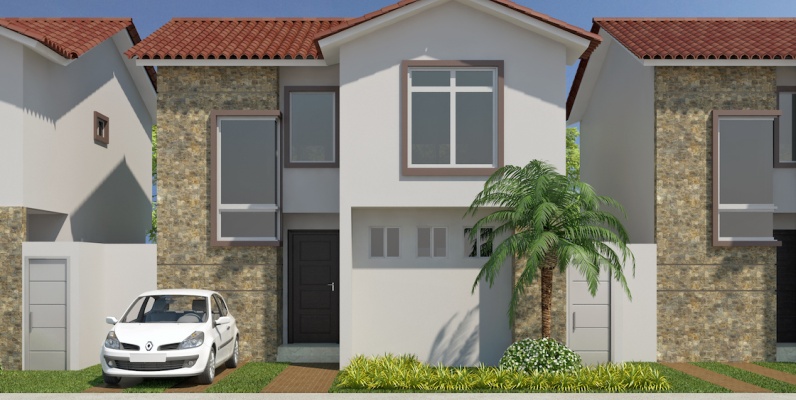 GeoBienes - Modelo D casa en venta con 3 dormitorios en Costa Real - Plusvalia Guayaquil Casas de venta y alquiler Inmobiliaria Ecuador