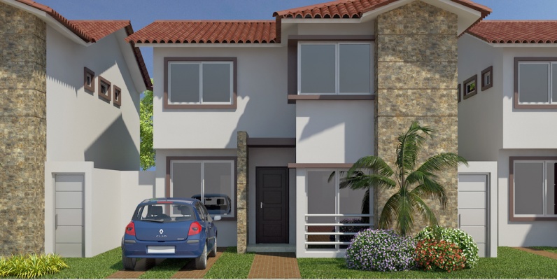GeoBienes - Modelo F casa en venta con 4 dormitorios en Costa Real - Plusvalia Guayaquil Casas de venta y alquiler Inmobiliaria Ecuador